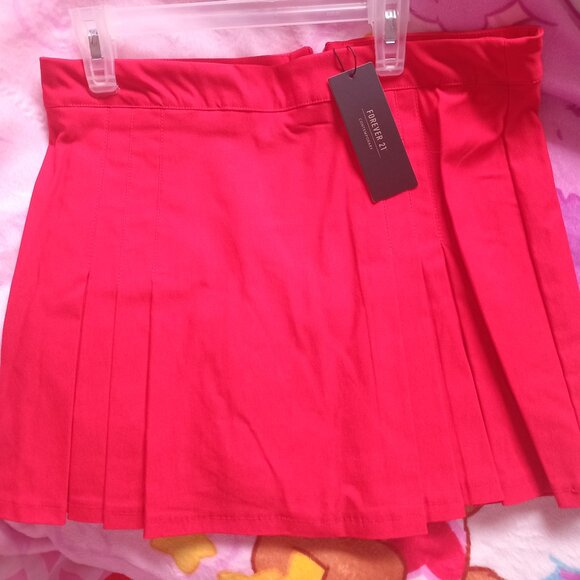 Forever 21 Red Mini Skort (Size X Large) NWT - Picture 1 of 4